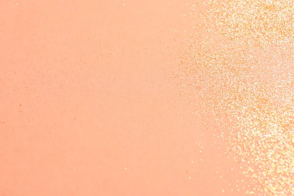 Λαμπερό Φωτεινό Glitter Ροζ Φόντο Επίπεδη Lay Χώρος Για Κείμενο — Φωτογραφία Αρχείου