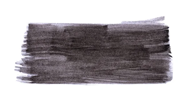 Малювання Малювання Пензлем Білому Тлі Вид Зверху — стокове фото
