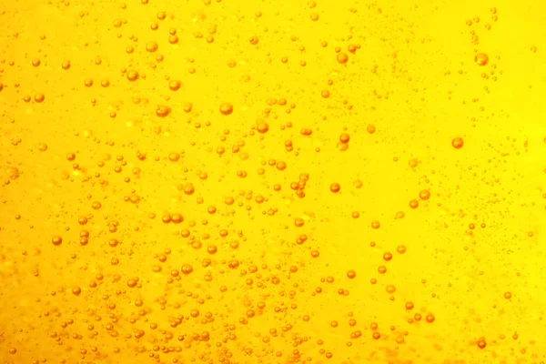 Tasty Beer Bubbles Background Closeup — стоковое фото