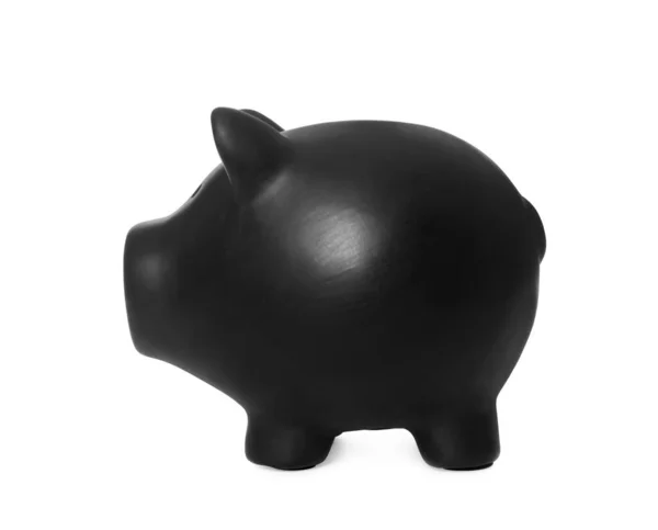 豚の銀行は白い上に隔離された お金の節約 — ストック写真