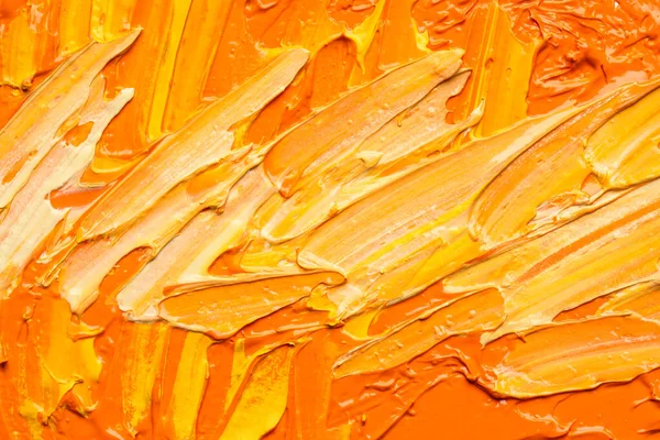 Beautiful Strokes Colorful Oil Paints Background Closeup — Stock fotografie