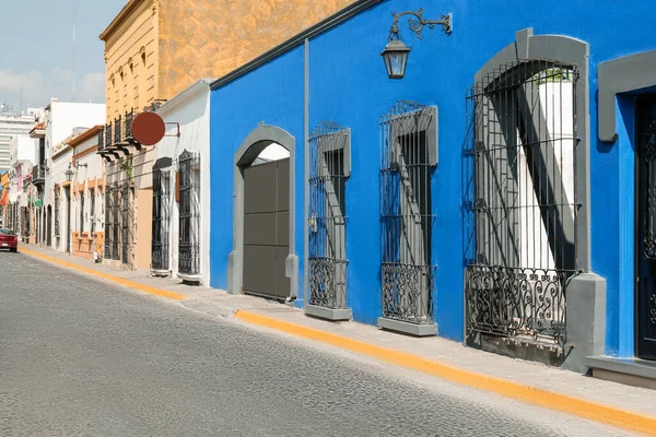 Hermosa Vista Calle Ciudad Con Arquitectura Elegante —  Fotos de Stock