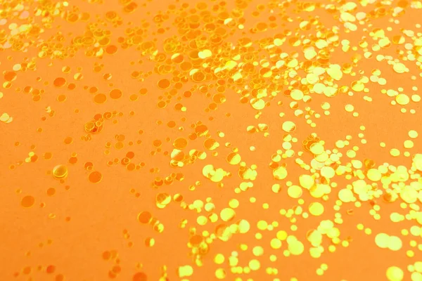 Brilhante Brilho Amarelo Brilhante Fundo Coral Pálido — Fotografia de Stock