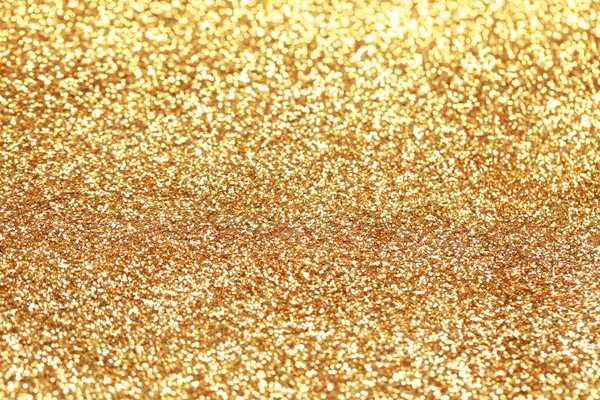 Mooie Gouden Glanzende Glitter Als Achtergrond Close — Stockfoto