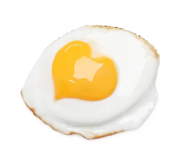 Fried egg on transparent background. png file Stock Photo