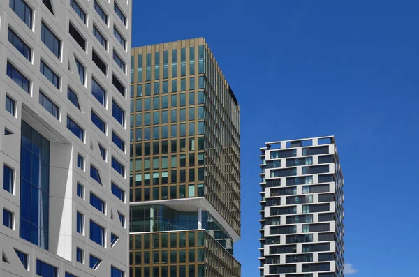 Vista Hermosos Edificios Modernos Ciudad — Foto de Stock