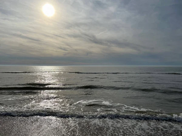 stock image Picturesque view of beautiful sea and sky