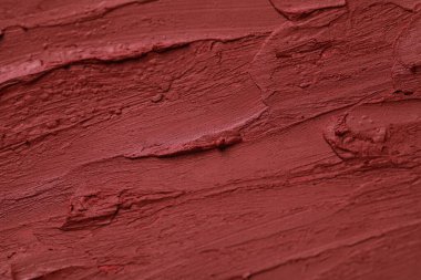 Arkaplan olarak parlak ruj dokusu, yakın plan