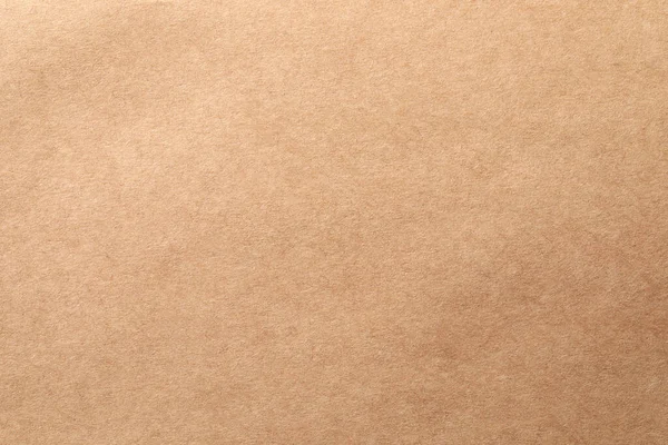 Texture Kraft Paper Sheet Background Closeup — Stock Photo, Image