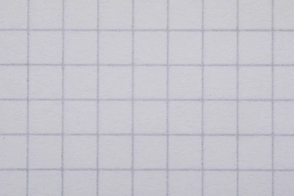 Texture Copybook Paper Sheet Background Closeup — Stock Photo, Image