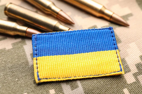 Військовий Патч Кулі Пікселі Український Камуфляж Кріпак — стокове фото
