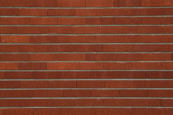 Konsistens Röd Tegelvägg Som Bakgrund — Stockfoto