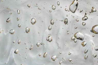 Arka plan olarak yüz jelini temizle, yakın görünüm olarak