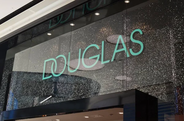 stock image Utrecht, Netherlands July 02, 2022: Douglas cosmetic store in shopping mall