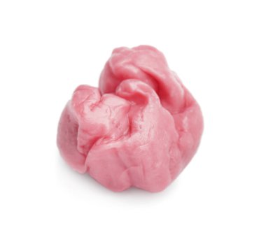 Biri beyaza izole edilmiş sakız.