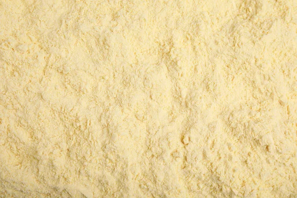 玉米粉堆为背景 顶视图 — 图库照片