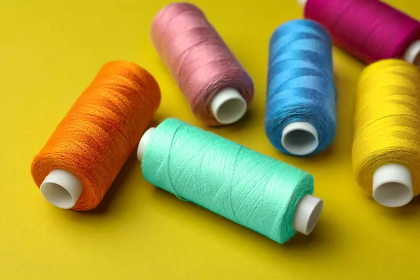 Embroidery thread made especially for embroidery. Yarn with a fine and soft  texture. Embroidery threads of various colors. Yarn mockup. Focus blur.  7586023 Stock Photo at Vecteezy