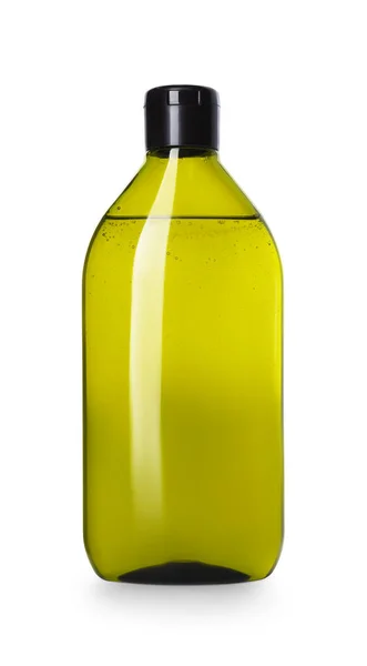 Одна Бутылка Шампуня Изолированная Белом — стоковое фото