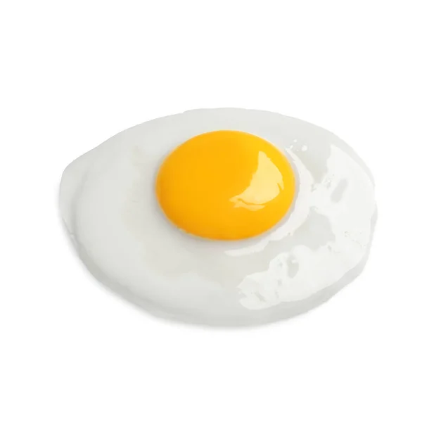 在白蛋上分离出美味的炸鸡蛋 — 图库照片