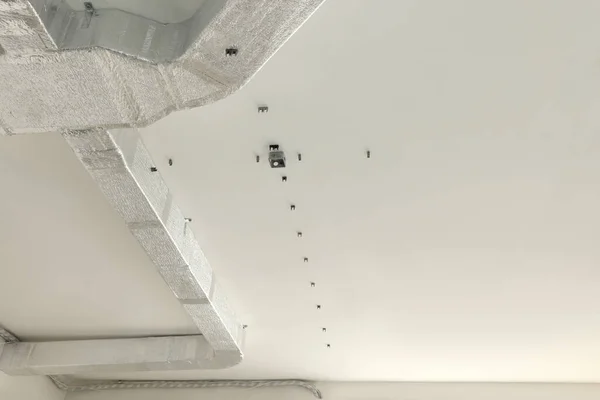Connecteurs Pour Fils Système Ventilation Plafond Intérieur — Photo