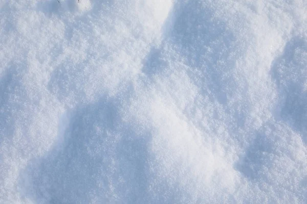 Schöner Weißer Schnee Als Hintergrund Nahaufnahme — Stockfoto