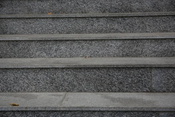 Blick Auf Leere Graue Fliesen Treppe Freien Nahaufnahme — Stockfoto