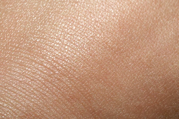 乾燥した人間の皮膚を背景としてのクローズアップ — ストック写真