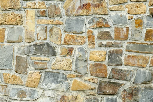 Tekstura Kamiennego Muru Jako Tło Zbliżenie — Zdjęcie stockowe