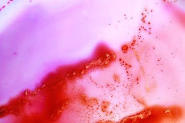 Beautiful abstract ink painting as background, top view