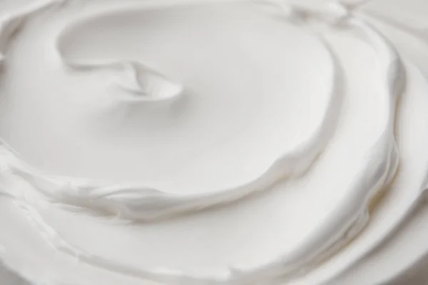 Texture White Face Cream Background Closeup — Stock Photo, Image