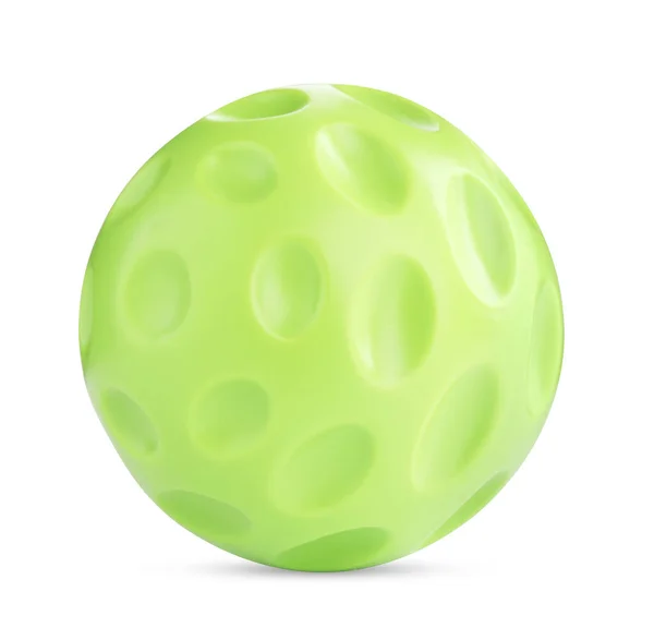 Green Ball Toy Pet Isolated White — Stock Photo, Image