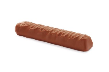 Beyaz üzerine izole tatlı çikolata.
