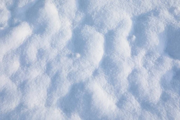 Krásný Bílý Sníh Jako Pozadí Detailní Pohled — Stock fotografie