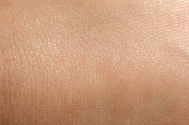 Arkaplan olarak kuru insan derisinin yakın görüntüsü