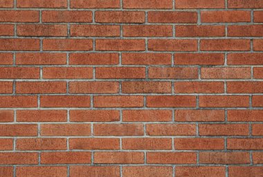Arka plan olarak güzel kırmızı tuğla duvar dokusu