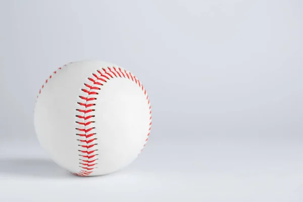 Honkbal Witte Achtergrond Ruimte Voor Tekst Sportspel — Stockfoto