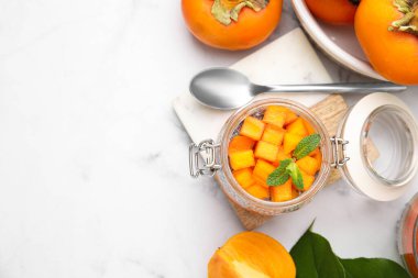 Masada hurma ağacıyla nefis bir tatlı. Metin için boşluk