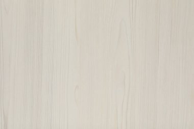 Arkaplan olarak beyaz ahşap yüzey dokusu, üst görünüm