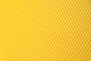 Arka plan olarak doğal balmumu sayfası, üst görünüm