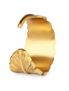 Decorative ring for napkin on white background