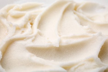 Delicious natural pork lard as background, closeup