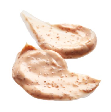 Beyaz arkaplanda doğal temizlik örneği