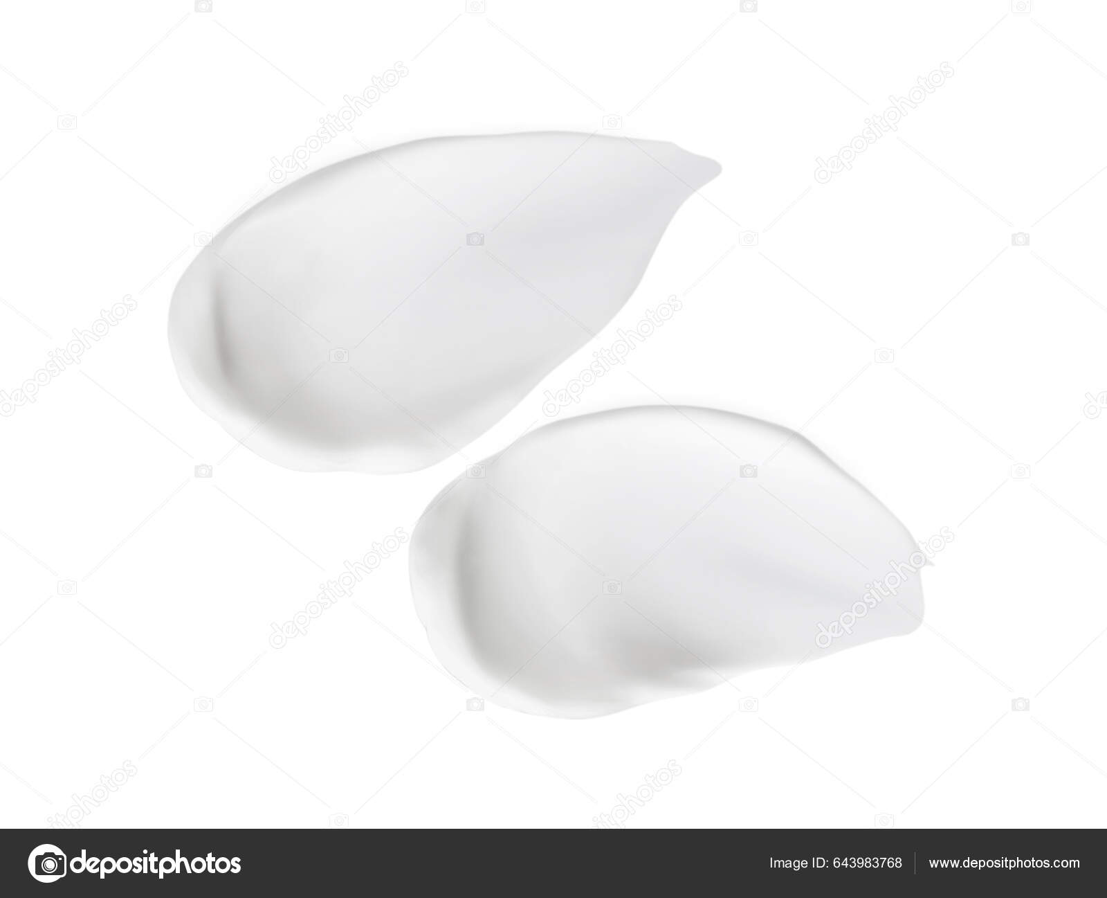 Sample Facial Cream Isolated White Top View Stock Photo by ©NewAfrica 643983768