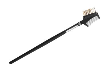 Makyaj çift taraflı fırça beyaz üzerine izole