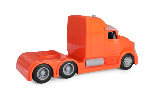 Toy Truck Isolated White Export Concept — Stockfoto
