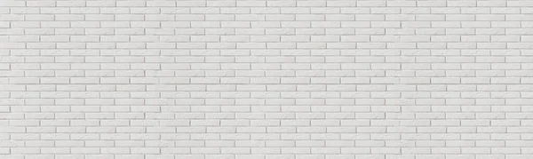 Белая Кирпичная Стена Качестве Фона Баннерный Дизайн — стоковое фото