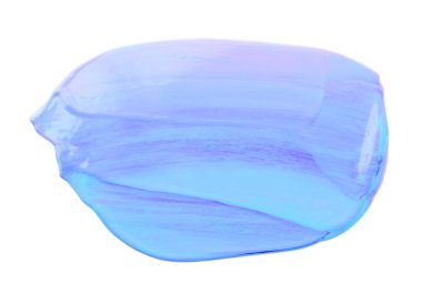 Beyaz arka planda mor ve pembe boya örnekleri.