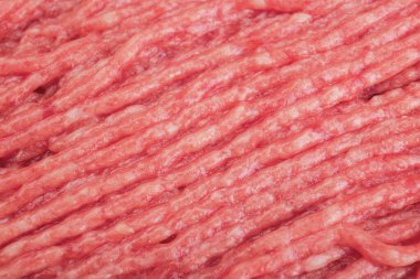 Raw fresh minced meat as background, closeup