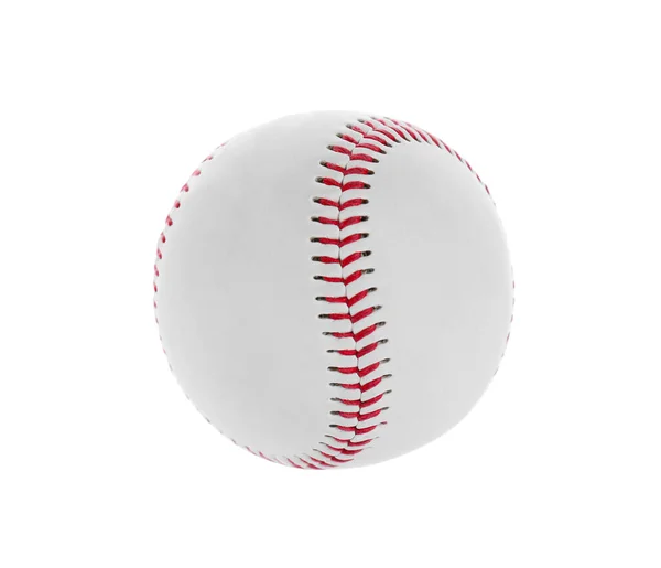 棒球被白色隔开了 固定设备 — 图库照片