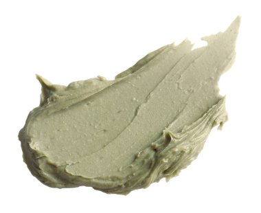 Sample of facial mask isolated on white